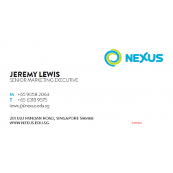 Nexus Name Card Test